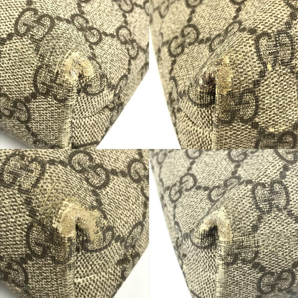 Gucci Shoulder Bag GG Supreme Canvas Beige — view 9