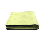Louis Vuitton Card Case Organizer de Poche Taiga Leather Lemon Yellow — view 4