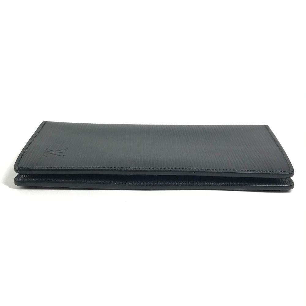 Louis Vuitton Wallet Portefeuille Brother Epi Leather Noir Black — view 5