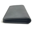 Louis Vuitton Wallet Portefeuille Brother Epi Leather Noir Black — view 4