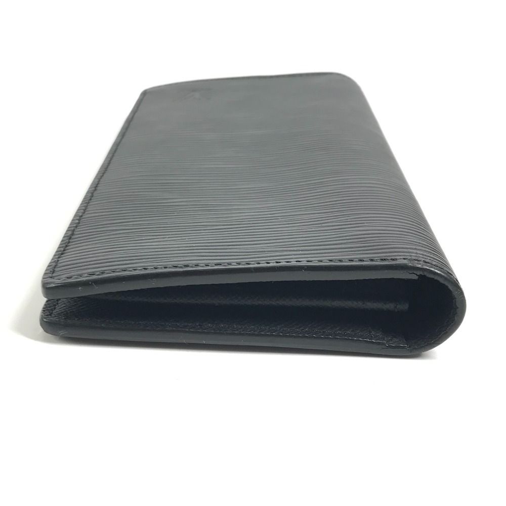 Louis Vuitton Wallet Portefeuille Brother Epi Leather Noir Black — view 4