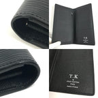 Louis Vuitton Wallet Portefeuille Brother Epi Leather Noir Black — view 8