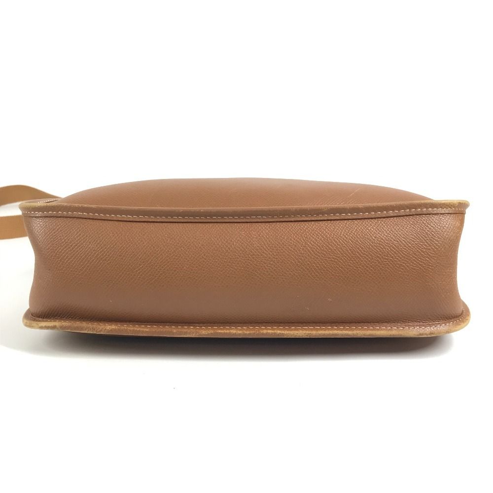 Hermes Shoulder Bag Vespa PM Leather Brown — view 5