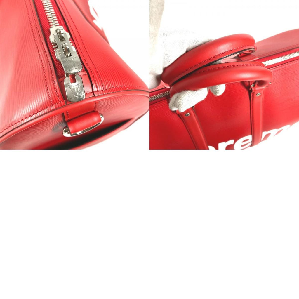 Louis Vuitton Boston Bag Keepall Bandouliere 45 Epi Leather Red — view 9