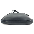 Hermes Shoulder Bag Logo Leather Black — view 5
