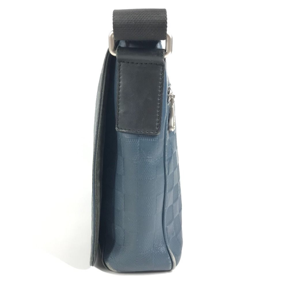 Louis Vuitton Shoulder Bag District PM Damier Infini Leather Orion Blue — view 4