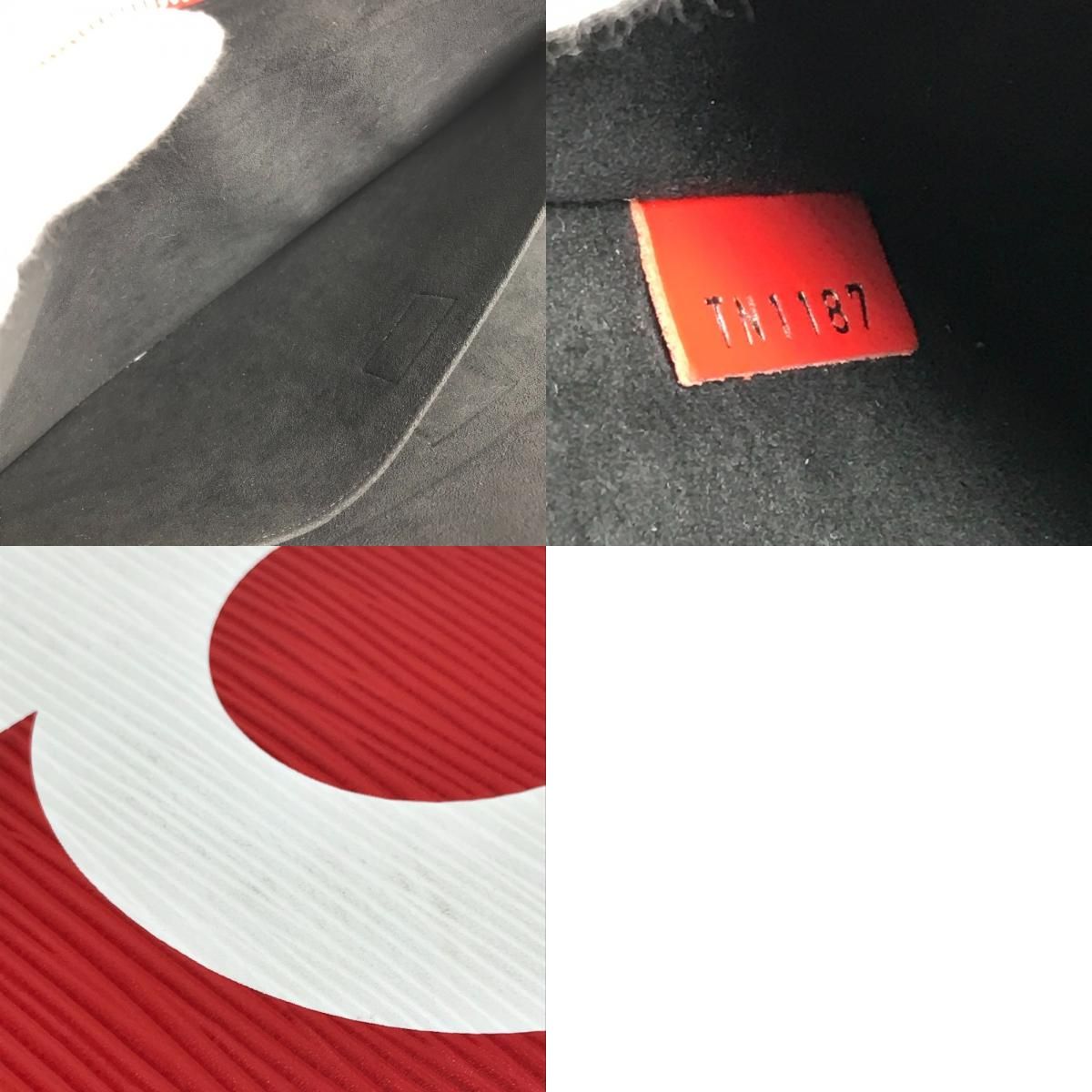 Louis Vuitton Clutch Pochette Jour GM Epi Leather Red — view 9