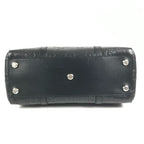Gucci Shoulder Bag Logo Leather Black — view 5