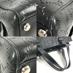 Gucci Shoulder Bag Logo Leather Black — view 7