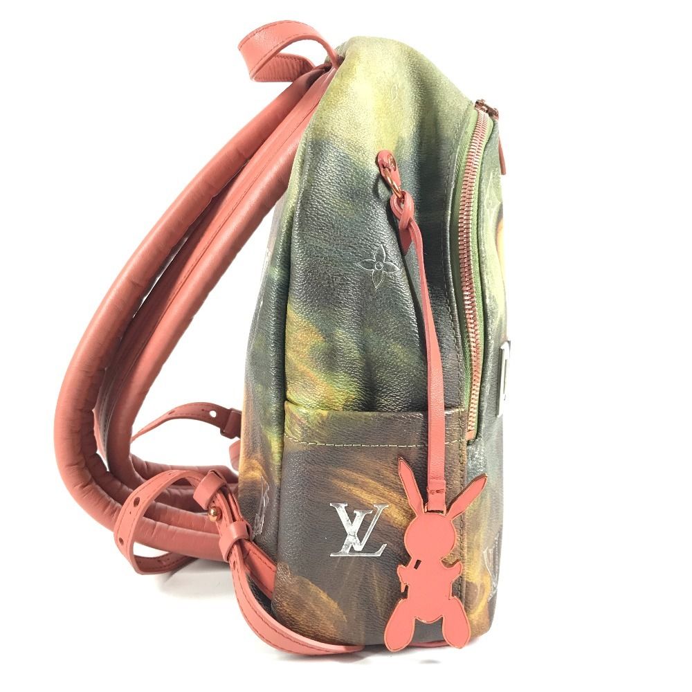 Louis Vuitton Sac Palm Springs Backpack Leather Khaki — view 4