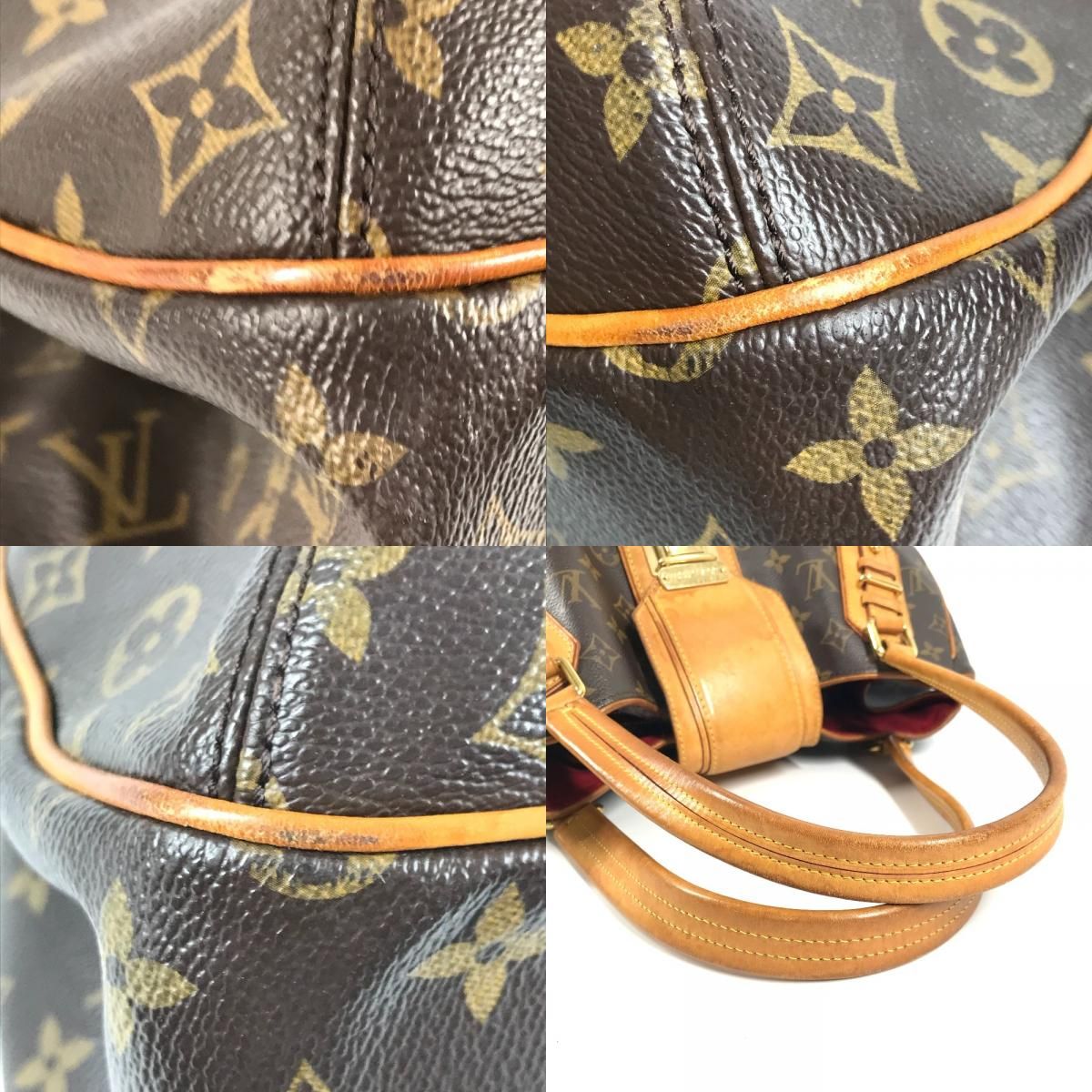 Louis Vuitton Shoulder Bag Greet Monogram Canvas Brown — view 7