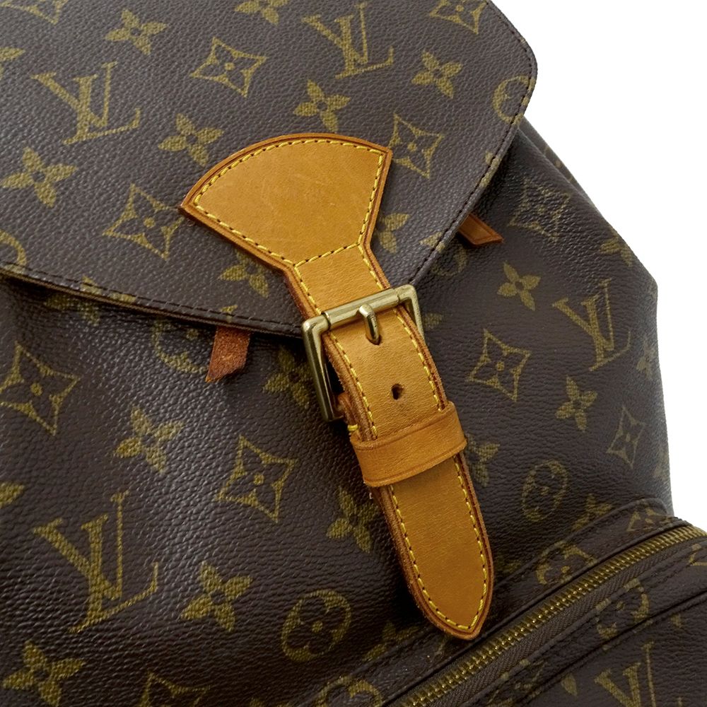 Louis Vuitton Monogram Backpack Montsouris GM Brown Large Capacity — view 9