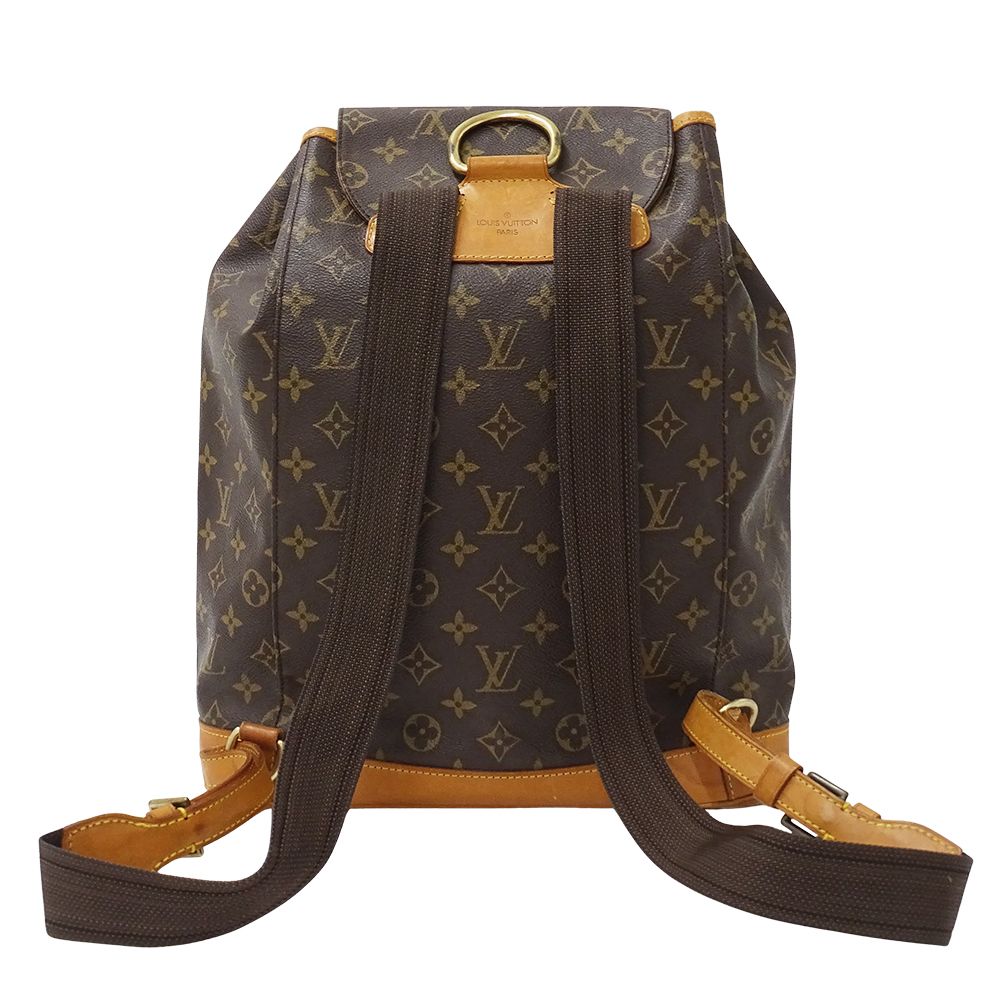 Louis Vuitton Monogram Backpack Montsouris GM Brown Large Capacity — view 2