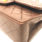 Chanel Shoulder Bag Quilted 25 Lambskin Brown — view 6