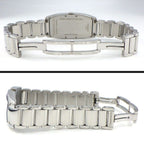 Tiffany & Co Watch Gemea Tonneau Black Dial Roman Index SS Quartz Analog — view 3