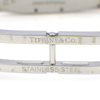 Tiffany & Co Watch Gemea Tonneau Black Dial Roman Index SS Quartz Analog — view 5