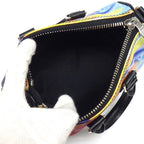 Louis Vuitton Shoulder Bag Keepall XS Multicolor Monogram Sunset Black Leather — view 5