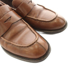 Prada Loafer Leather 37.5 Brown KU — view 6