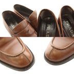 Prada Loafer Leather 37.5 Brown KU — view 7