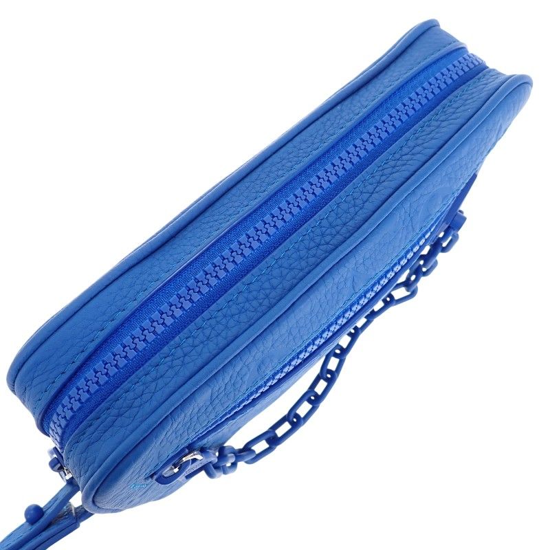 Louis Vuitton Pochette Volga Clutch Taurillon Leather Blue — view 5
