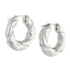 Loewe Napa Twist Silver Earrings — view 2