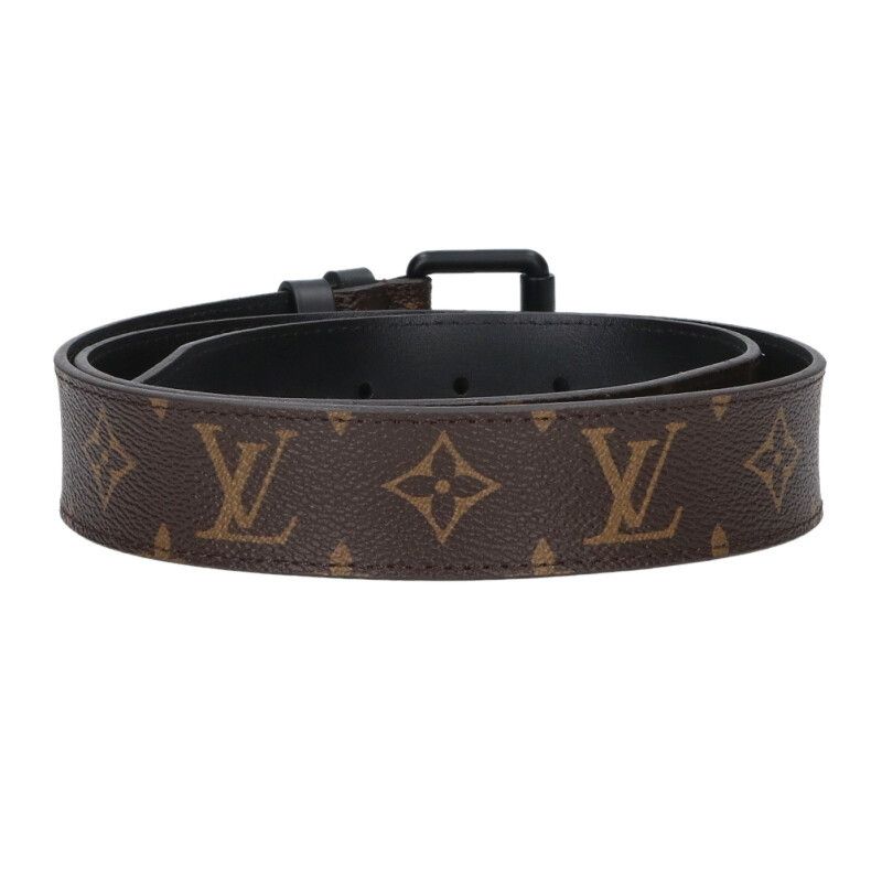 Louis Vuitton Ceinture Signature Monogram Leather Chain Decoration Belt 95 — view 2