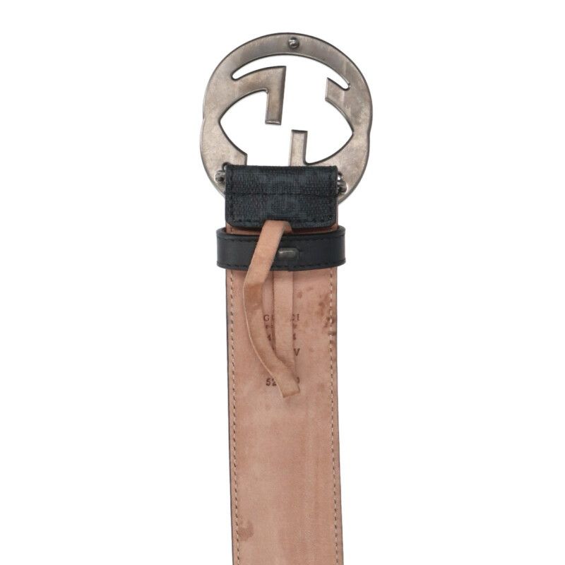 Gucci Interlocking Gleather Belt 85 — view 4