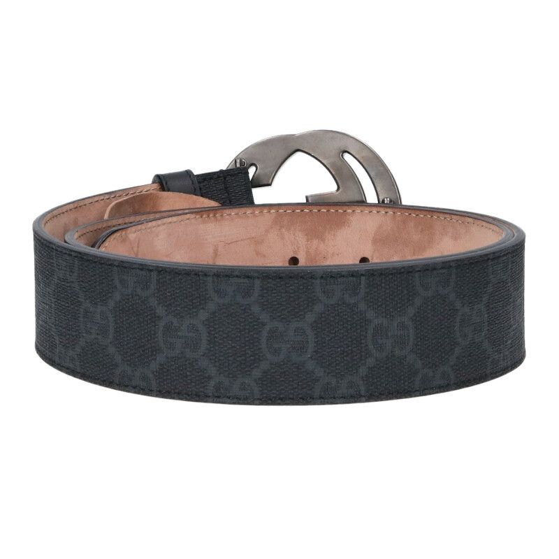 Gucci Interlocking Gleather Belt 85 — view 2