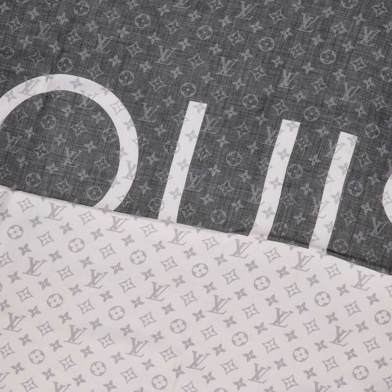 Louis Vuitton Monogram Cashmere Silk Large Shawl Scarf — view 2
