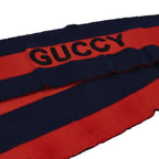 Gucci Logo Embroidery Rayon Shawl Scarf — view 3