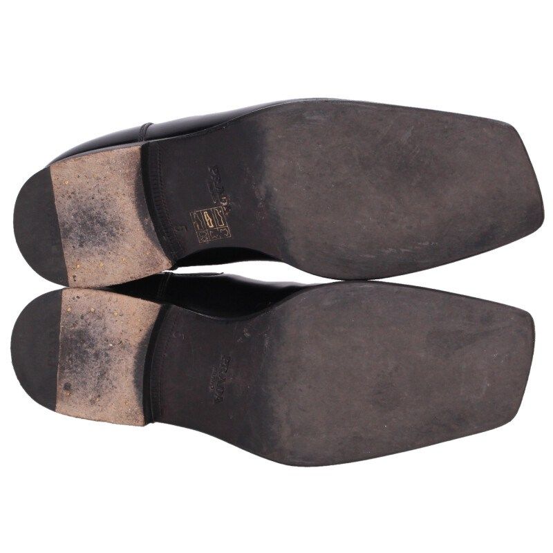 Prada Side Gore Square Toe Boots 5 — view 3