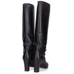 Celine Triomphe Leather Long Boots 35 — view 2