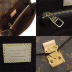Louis Vuitton Pochette Metis East West Shoulder Bag Monogram Canvas Gold — view 5