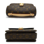 Louis Vuitton Pochette Metis East West Shoulder Bag Monogram Canvas Gold — view 3