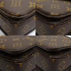 Louis Vuitton Pochette Metis East West Shoulder Bag Monogram Canvas Gold — view 4