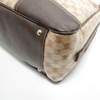 Gucci Boston Bag Sherry Line GG Crystal Gold Canvas — view 6