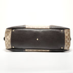 Gucci Boston Bag Sherry Line GG Crystal Gold Canvas — view 7