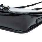 Saint Laurent Charlotte Toy Logo Shoulder Bag Black Patent Leather — view 4