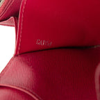 Louis Vuitton Epi Portefeuille Emily Wallet Fuchsia Red Leather — view 6