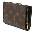 Louis Vuitton Monogram Giant Reverse Portefeuille Juliette Bifold Wallet Brown — view 2