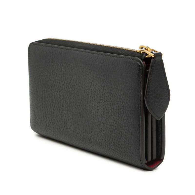 Louis Vuitton Portefeuille Comet Wallet Black Leather — view 2