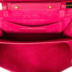 Saint Laurent Classic Yline Satchel Small Chain Crossbody Shoulder Bag Pink — view 7