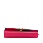 Saint Laurent Classic Yline Satchel Small Chain Crossbody Shoulder Bag Pink — view 3