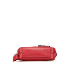 Prada Crossbody Shoulder Bag Red Saffiano Leather — view 3