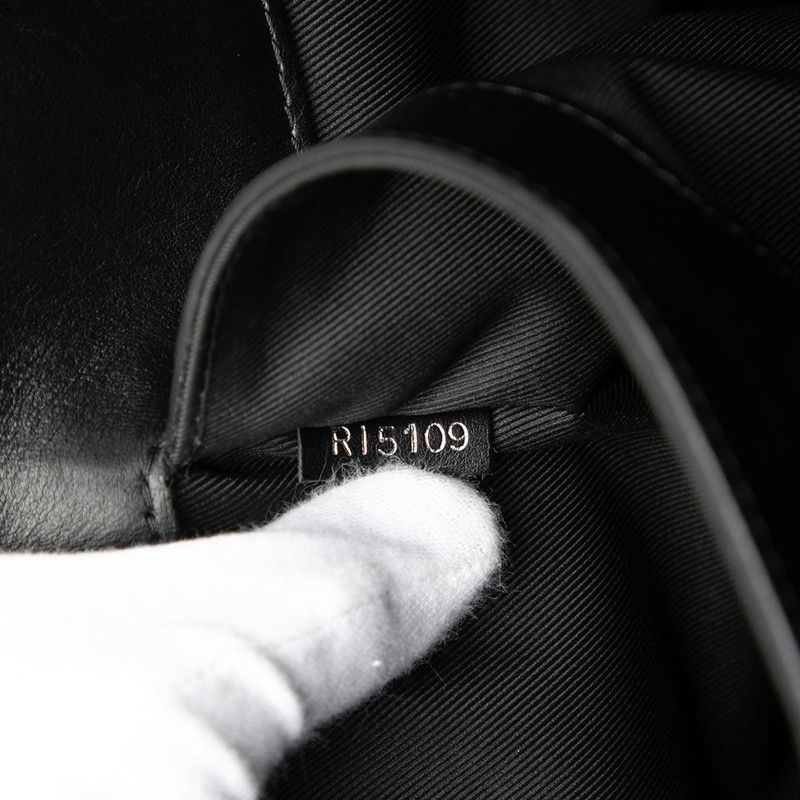 Louis Vuitton Monogram Eclipse Grand Sac Tote Gray Black Leather — view 6