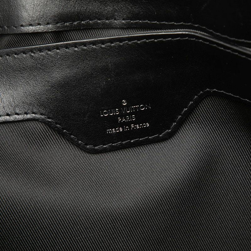 Louis Vuitton Monogram Eclipse Grand Sac Tote Gray Black Leather — view 5