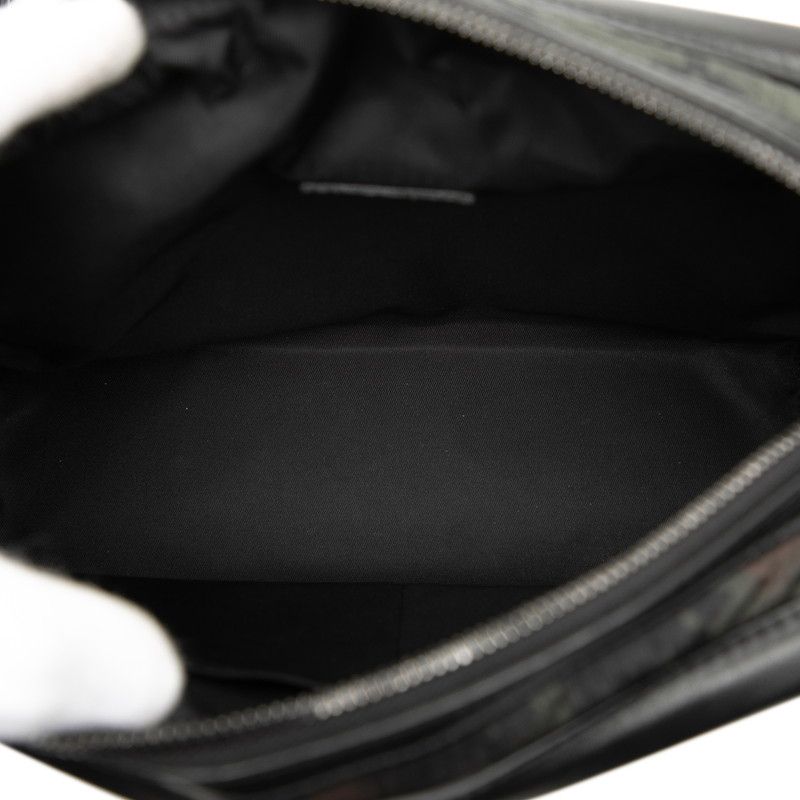 Louis Vuitton Monogram Camouflage Soft Trunk Shoulder Bag Khaki Black Nylon — view 4