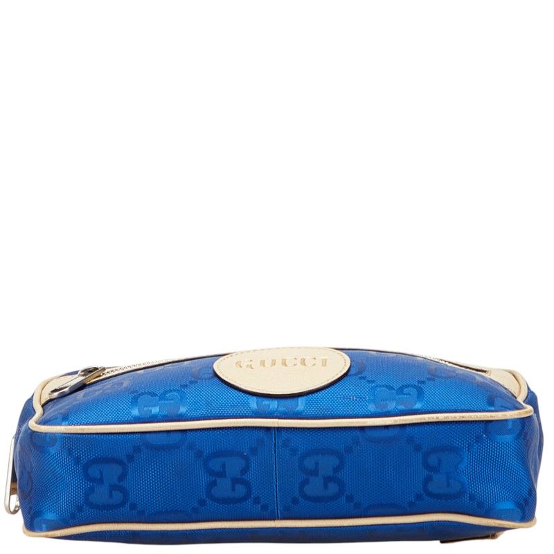 Gucci GG Nylon Off the Grid Belt Bag Gray Beige — view 3