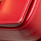 Saint Laurent Classic Lou Crossbody Mini Shoulder Bag Red Leather — view 7