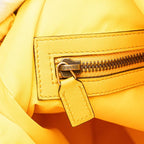 Gucci Toriko Drawstring Cube Backpack Nap Sac Yellow Blue Nylon Leather — view 6